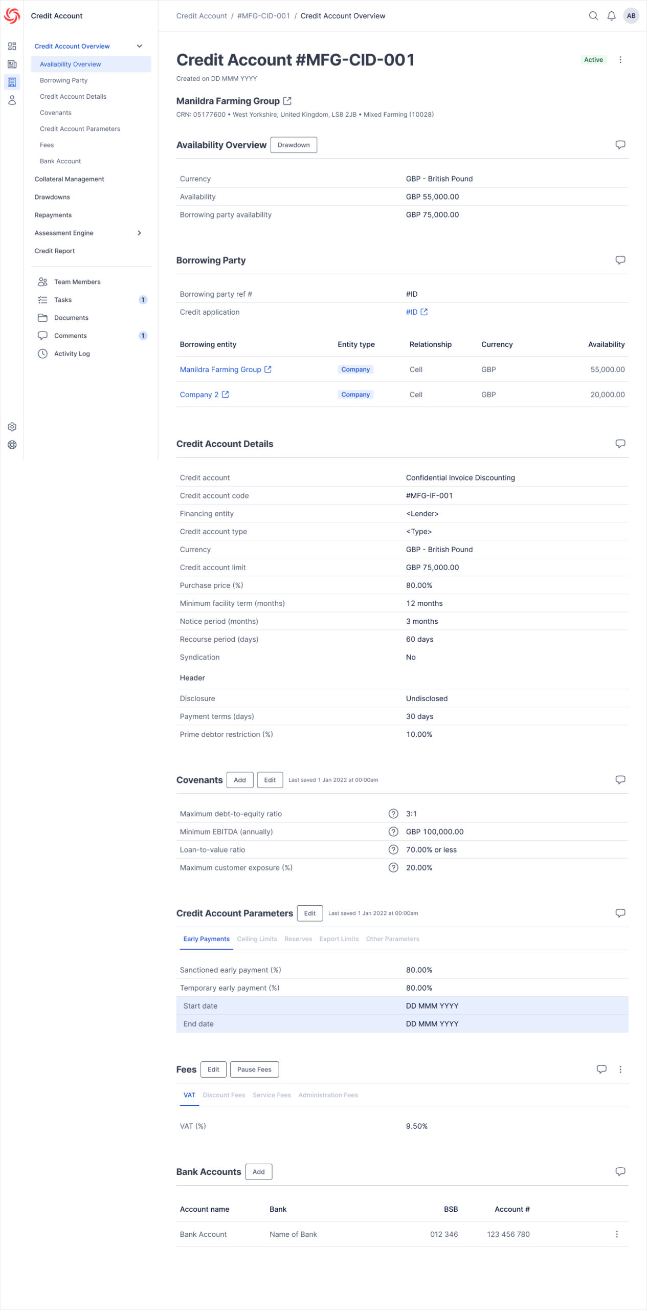 Credit-Account-—-Overview